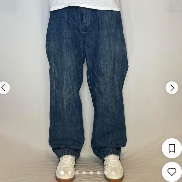 Roundtree & Yorke Blue Straight Jeans Timeless Style - Picture 1 of 4